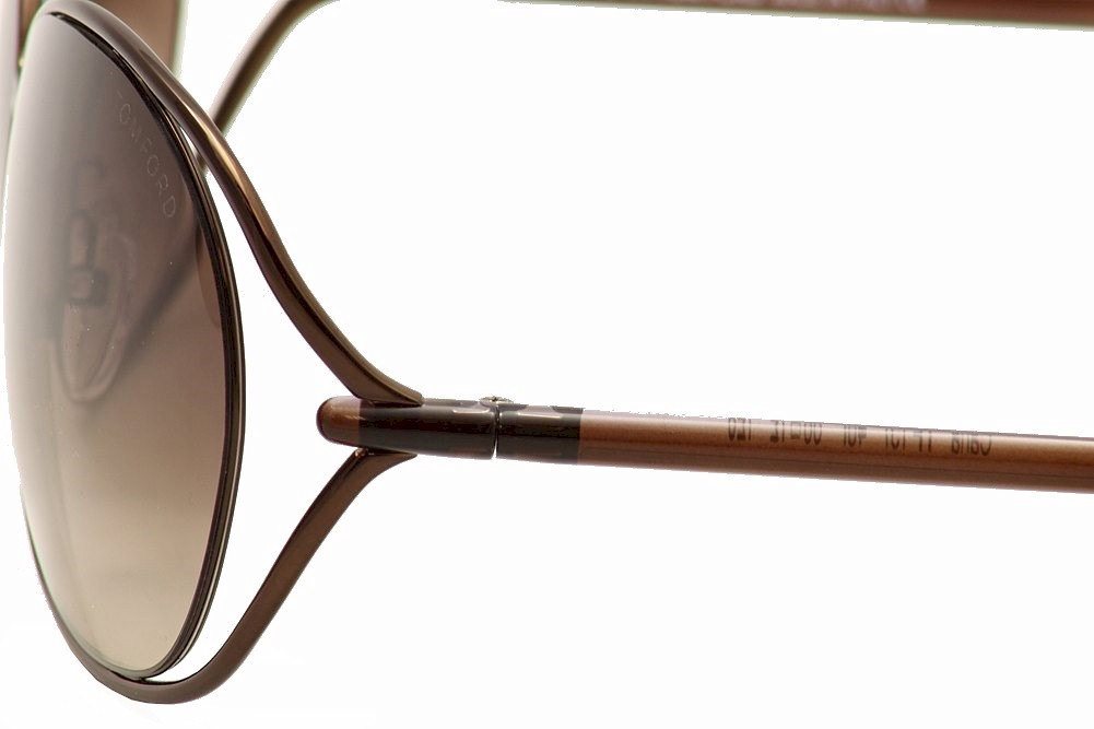 ◆TOM FORD◆サングラス　Carla TF157 48F ケース付 TOM FORD CARLA TF157 48F Womens Large Square Sunglasses