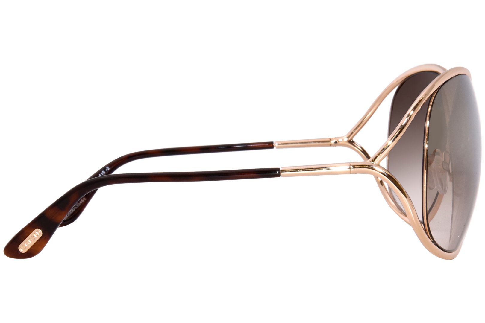 New TOM FORD Sunglasses MIRANDA TF 130 28F 68-10 Rose Gold