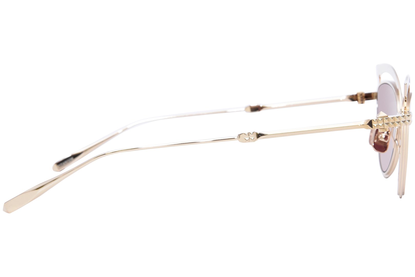 VALENTINO ハイロットフレムサンクラス VLS172A600 0 Valentino V-Glassliner VLS-118C Sunglasses Women's Gold/Rose