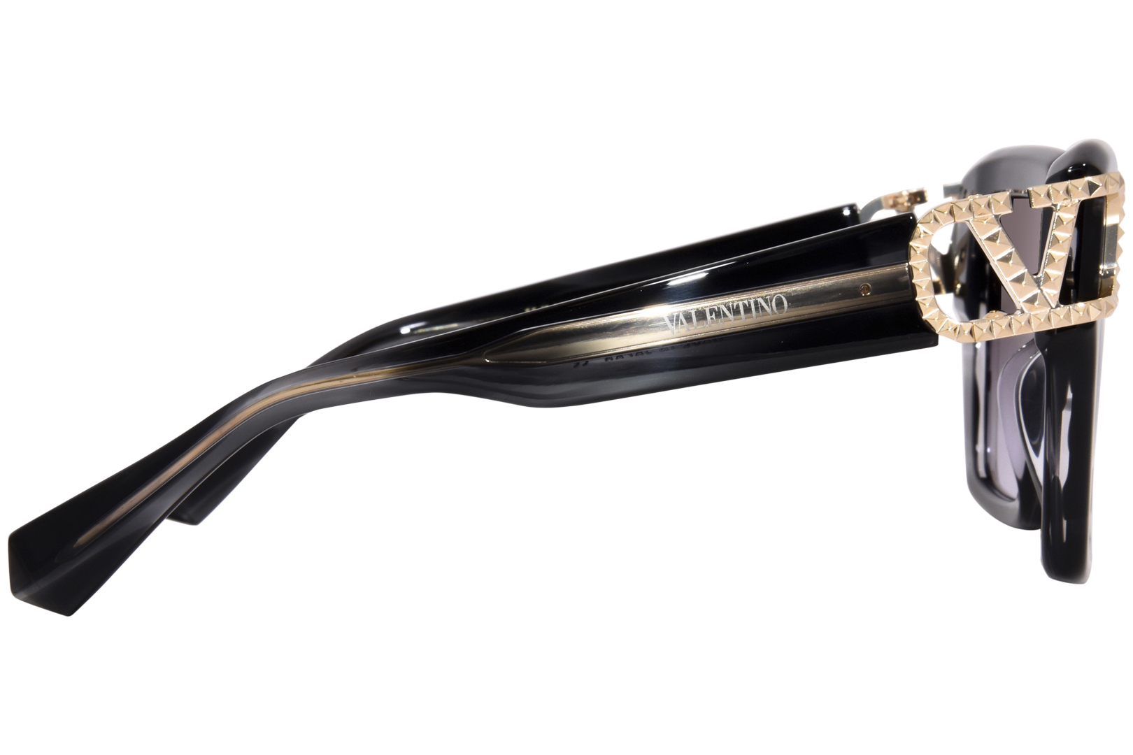 サングラス VALENTINO Unisex SUNGLASSES (VLS-107B-55 BRN-GLD BROWN) Valentino V Uno VLS107 Square Sunglasses | Fashion Eyewear US