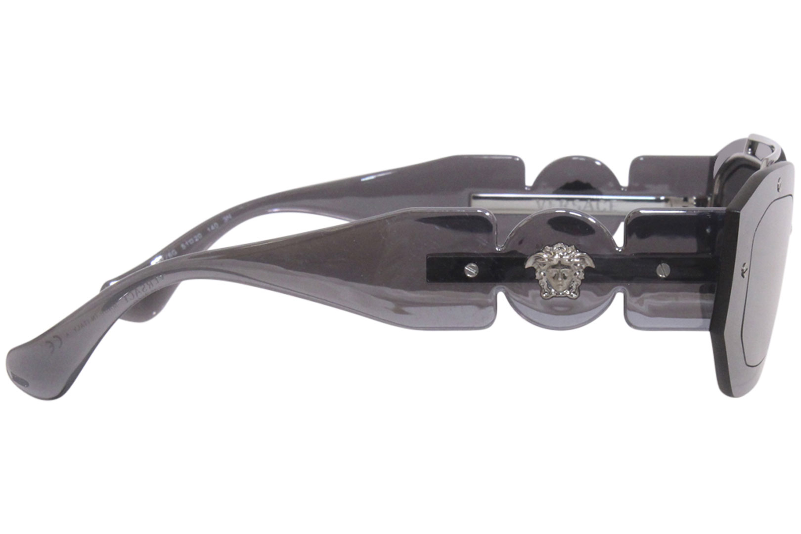 Versace Sunglasses 2235 1001/6G Transparent Grey Mirror