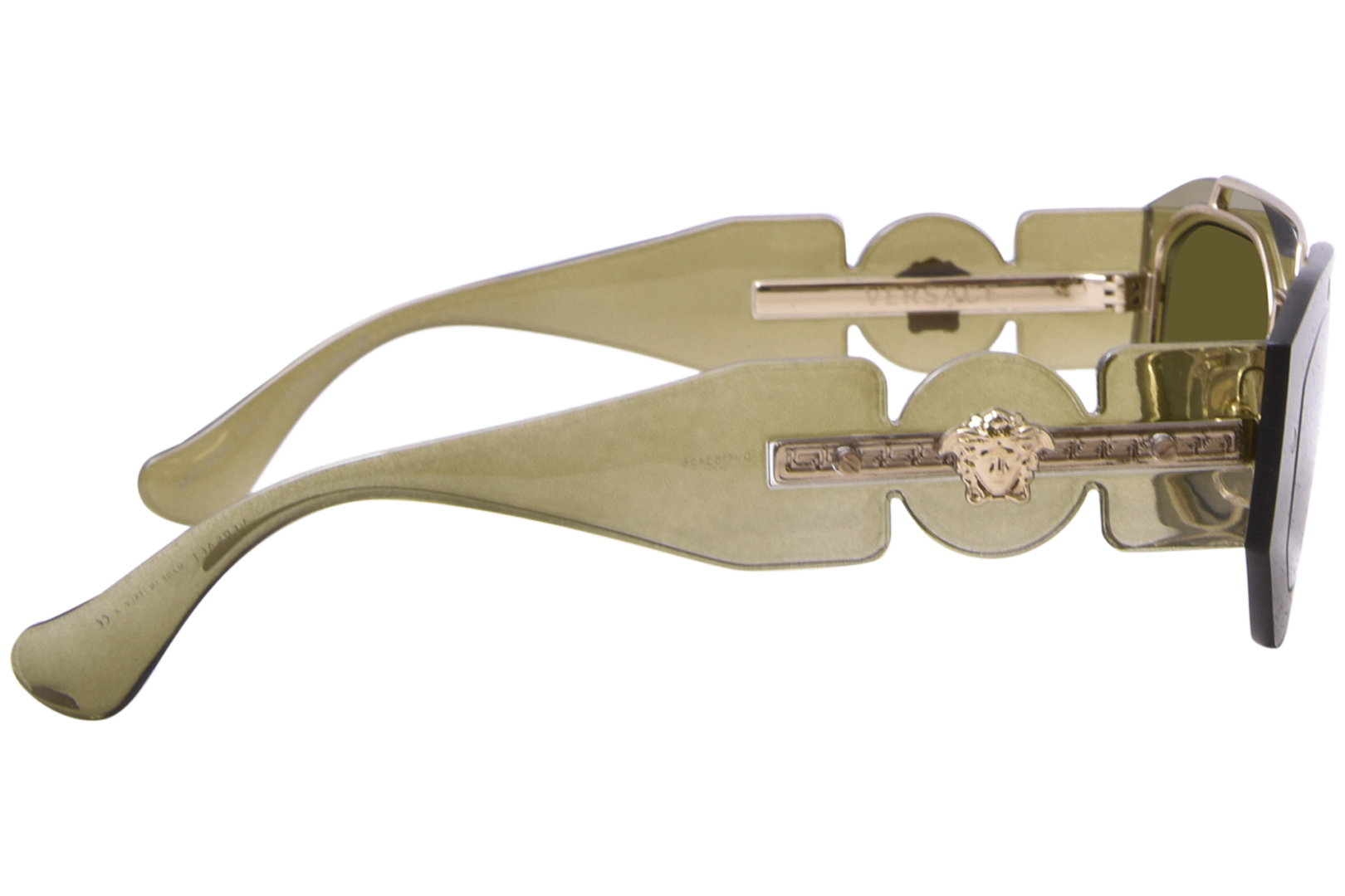 その他 VERSACE 1006513 1A05457 VERSACE VE1274 1002 Gold Black Men's 57 mm Eyeglasses | eBay