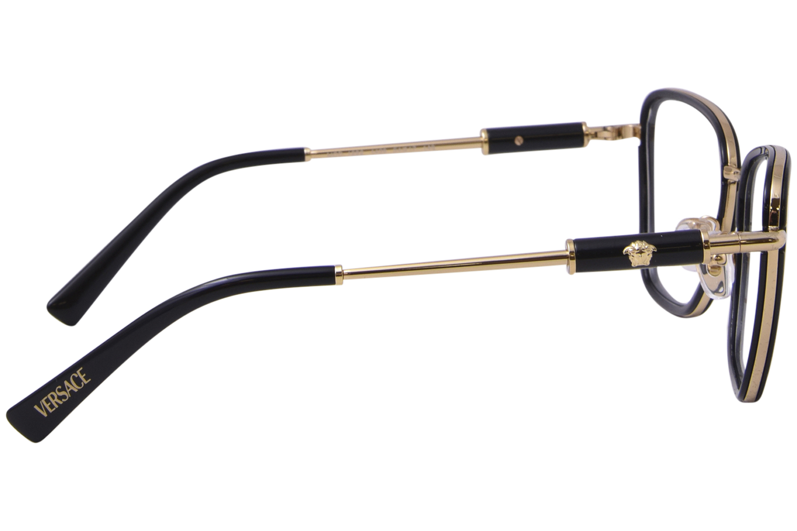 Versace VE1292 1438 Eyeglasses Women's Black Full Rim