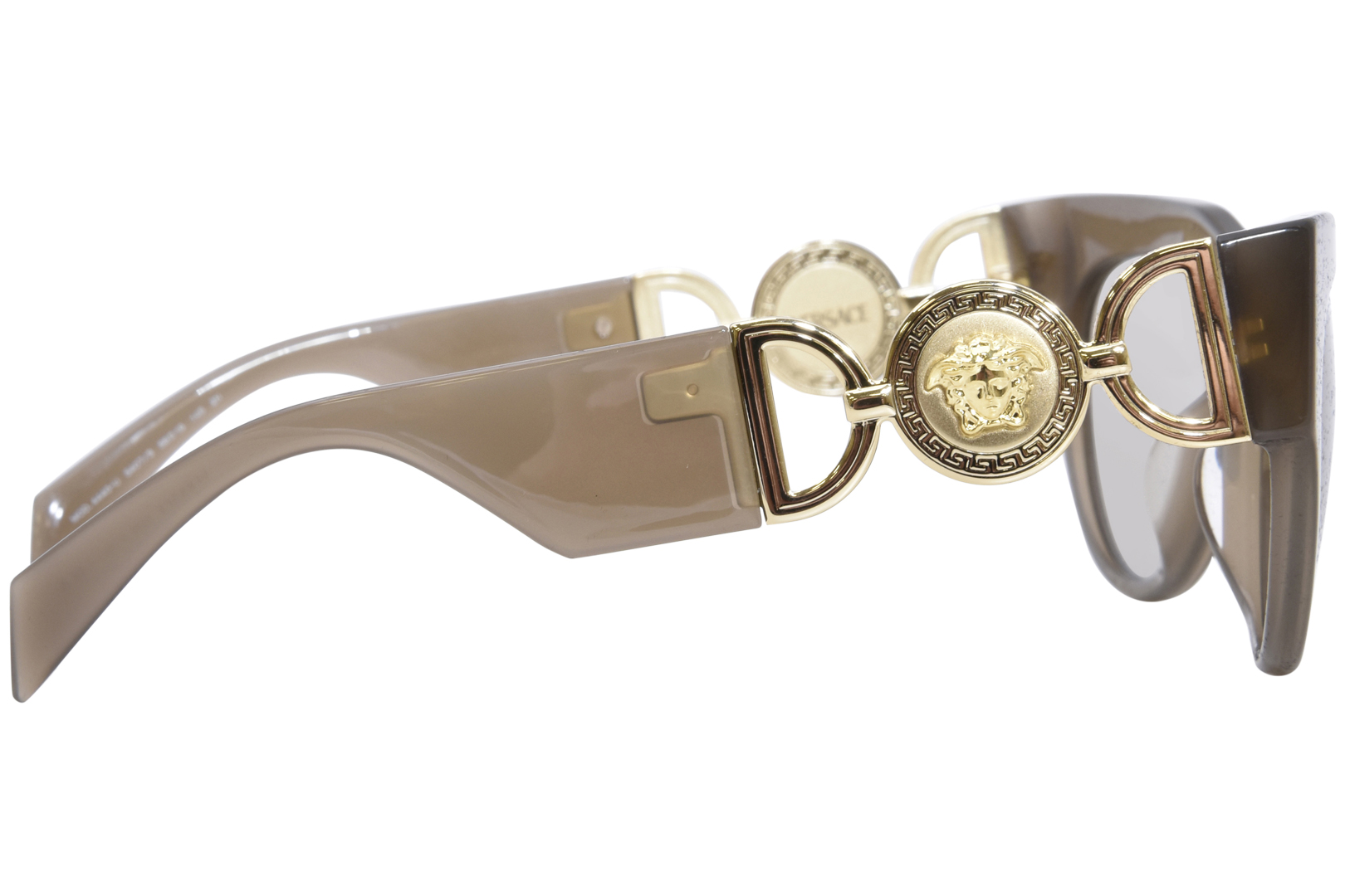 サングラス VERSACE Woman Sunglasses Brown 0VE4440U 5407/3 Versace™ VE4440U Irregular Sunglasses | EyeOns.com