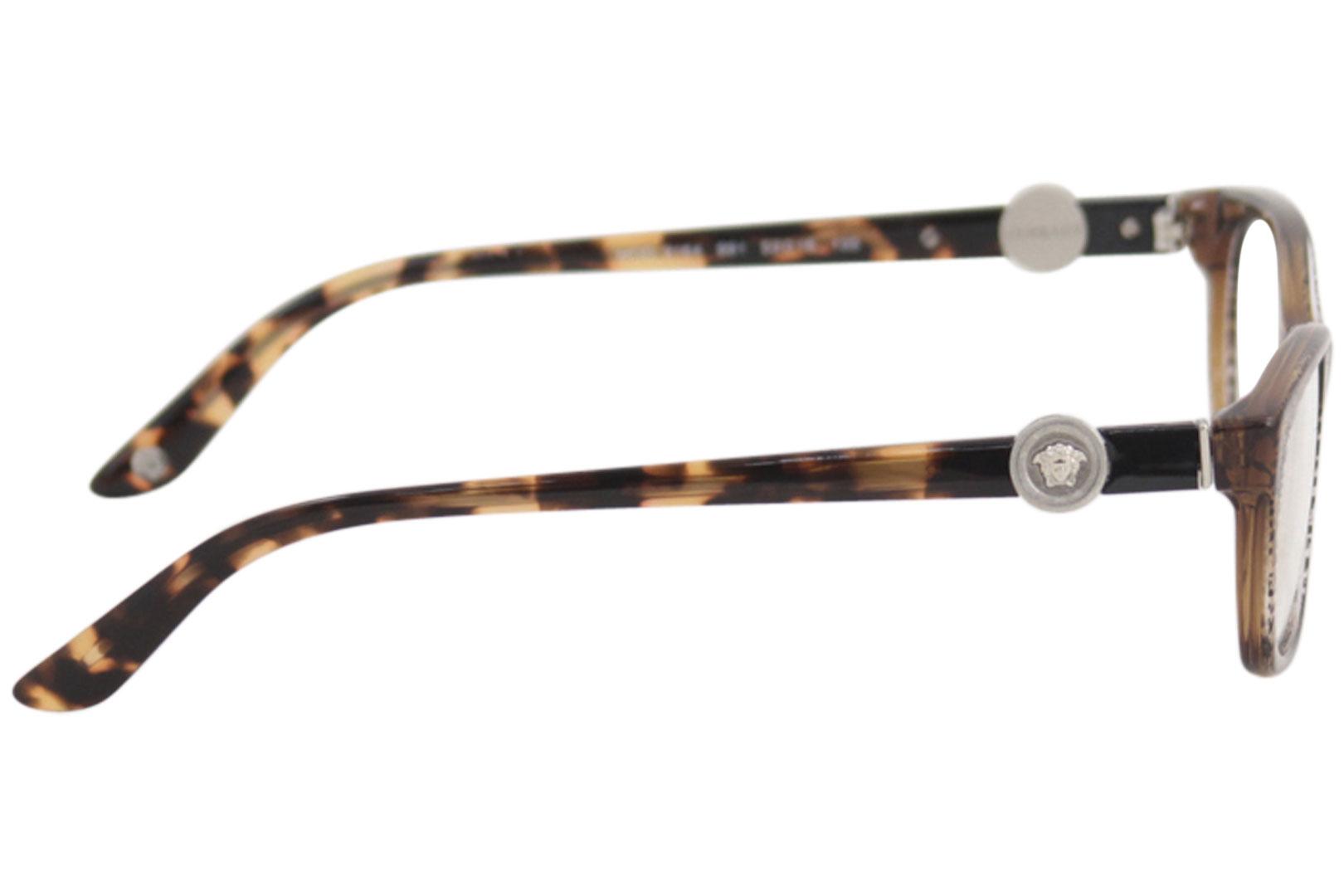わぁ、ページ Versace Eyeglasses Women's VE3164 GB1 Shiny Black 53-16