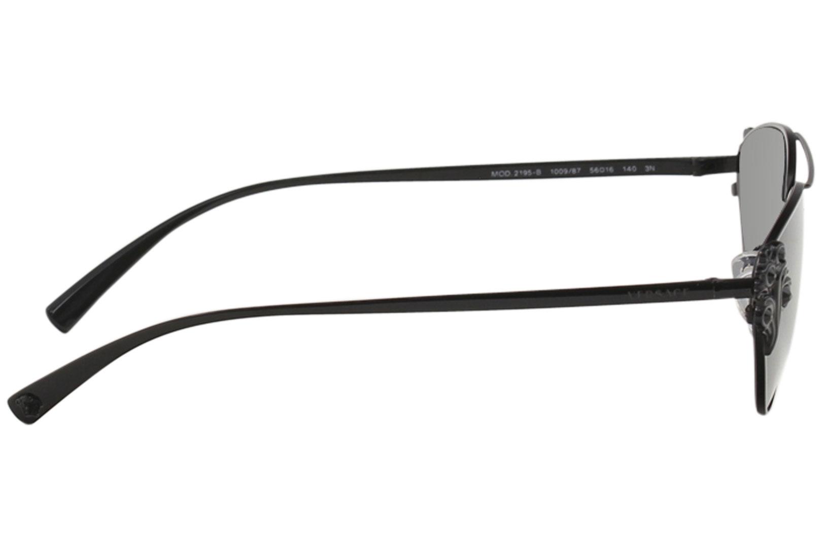 Versace Women s VE2195B VE 2195 B Fashion Pilot Sunglasses EyeSpecs