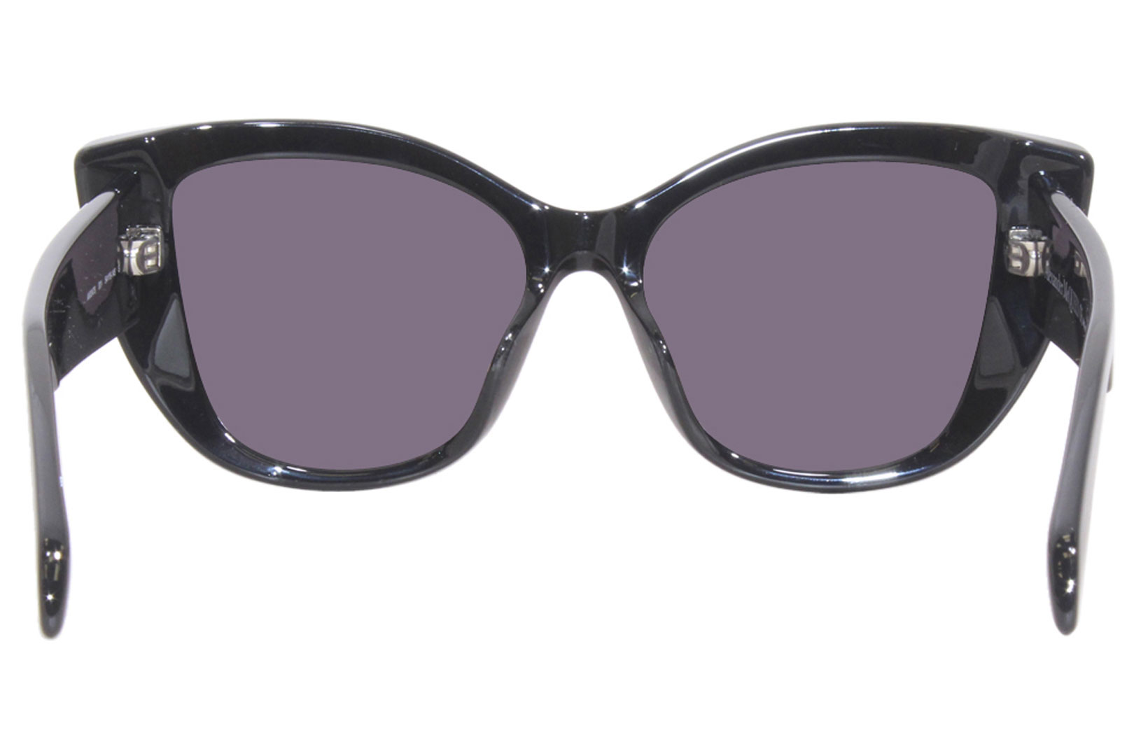 Alexander McQueen AM0347S 001 Sunglasses Women's Black/White