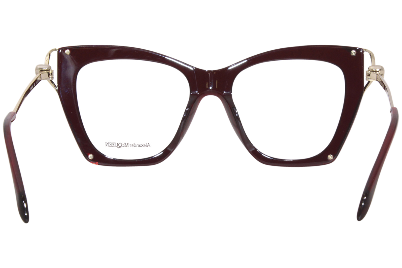 ALEXANDER MCQUEEN スクエアフレムメカネ AM0476O 001 Alexander McQueen AM0476O Eyeglasses