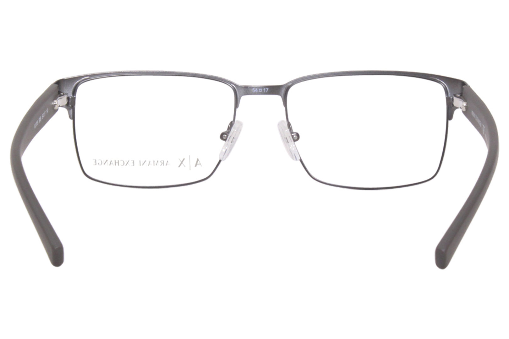 Armani Exchange Eyeglasses Frame Men's AX1019 6089 Matte Gunmetal 54-17-140  