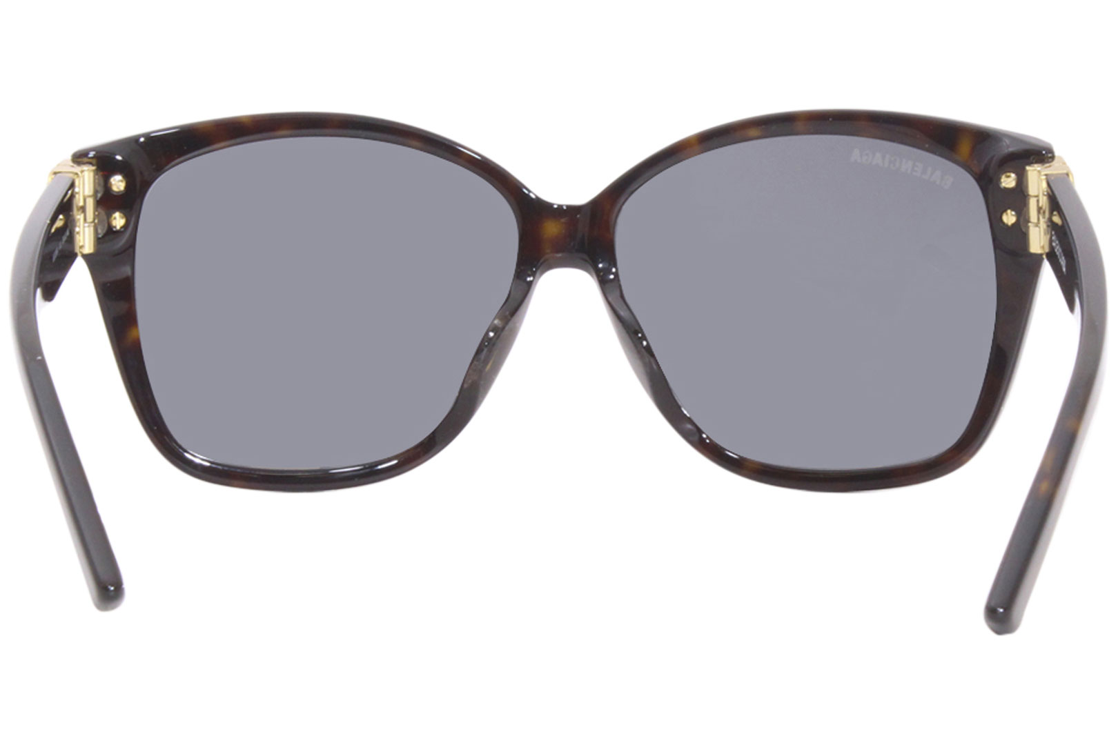 Balenciaga BB0135SA 002 Sunglasses Women's Havana/Gold/Green