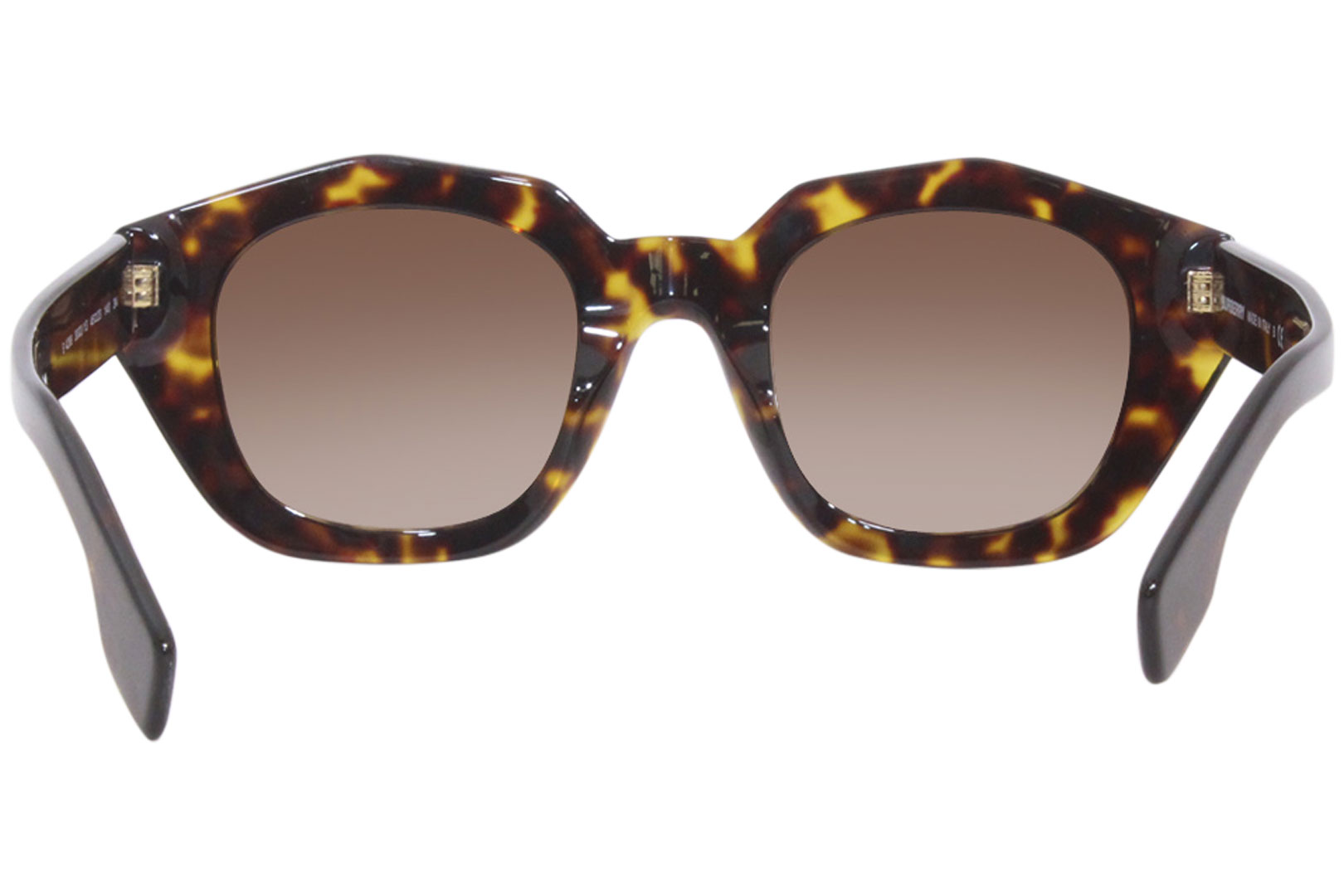 極美品 BURBERRY サングラス B 4288ーF 46ロ23 付属品付き Burberry Sunglasses Women's B-4288 3002/13 Dark Havana/Brown