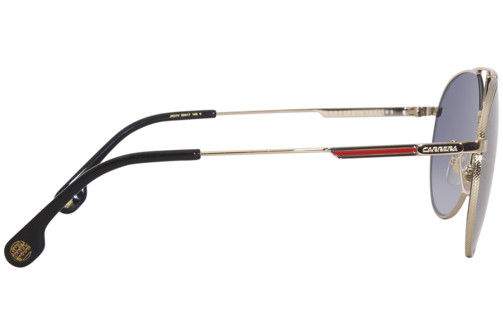 送料関税込★CARRERAカレラ MARGOT 2L1 9O レッド UNISEX Carrera 1025/SE J5G/1V Special Edition Sunglasses Gold/Blue