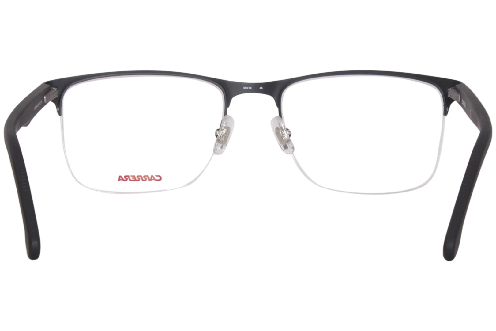 Carrera 291 Eyeglasses Men's Semi Rim Rectangle Shape | EyeSpecs.com