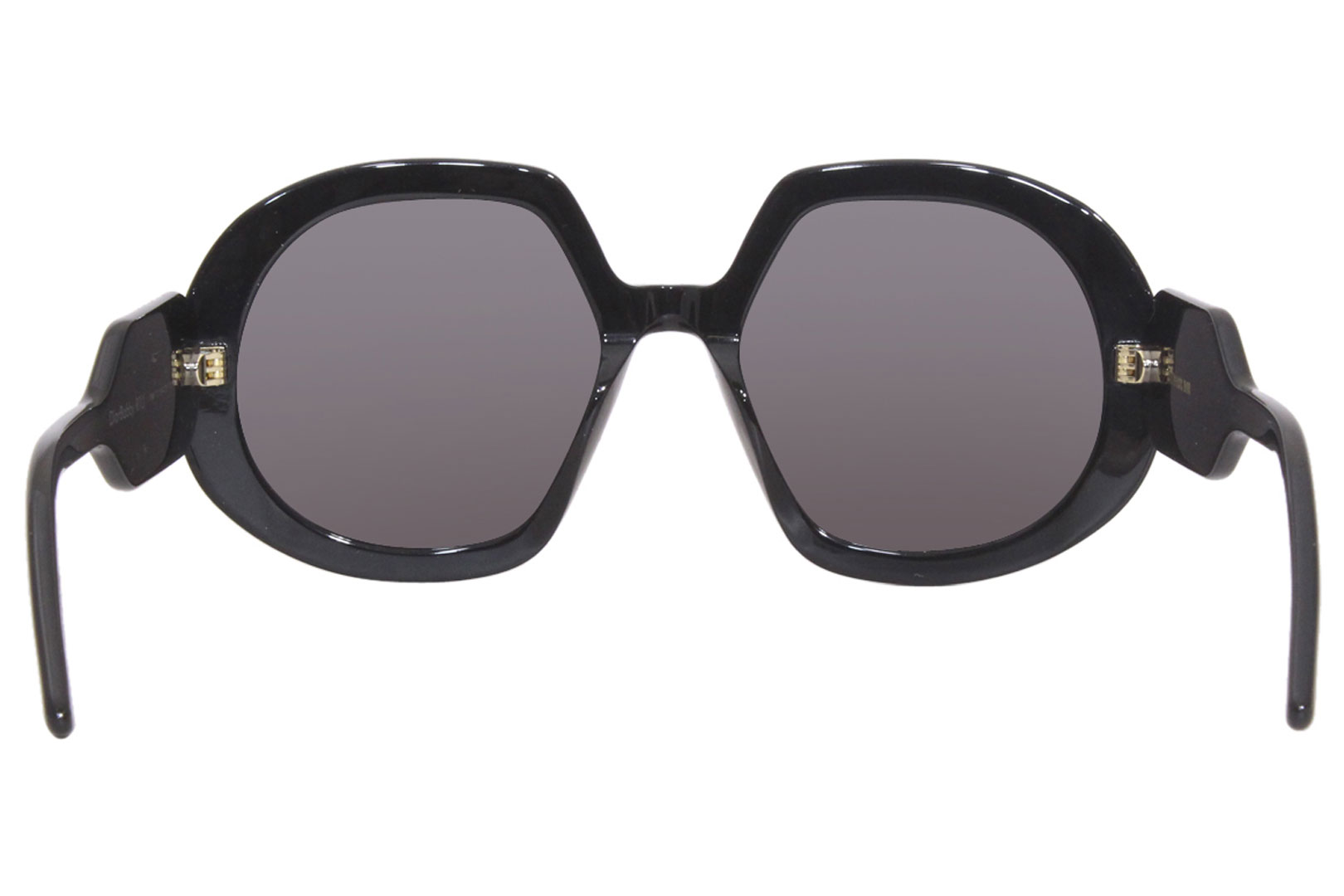 Christian Dior Lady Studs Women's Sunglasses., Christian Dior Lady Studs  Women's Sunglasses. Black round shape, with grey lens color. Lens  Protection 100% UV Protection! ☎ (+297) 699-0086 📍Paseo