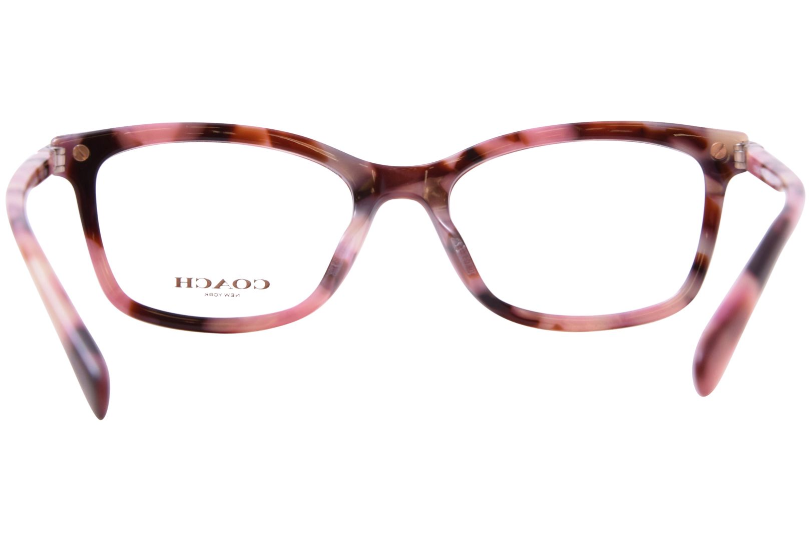 Coach HC6219U 5528 Eyeglasses Women's Rose Pearl Tortoise Coach HC6219U 5528 Eyeglasses Women's Rose Pearl Tortoise