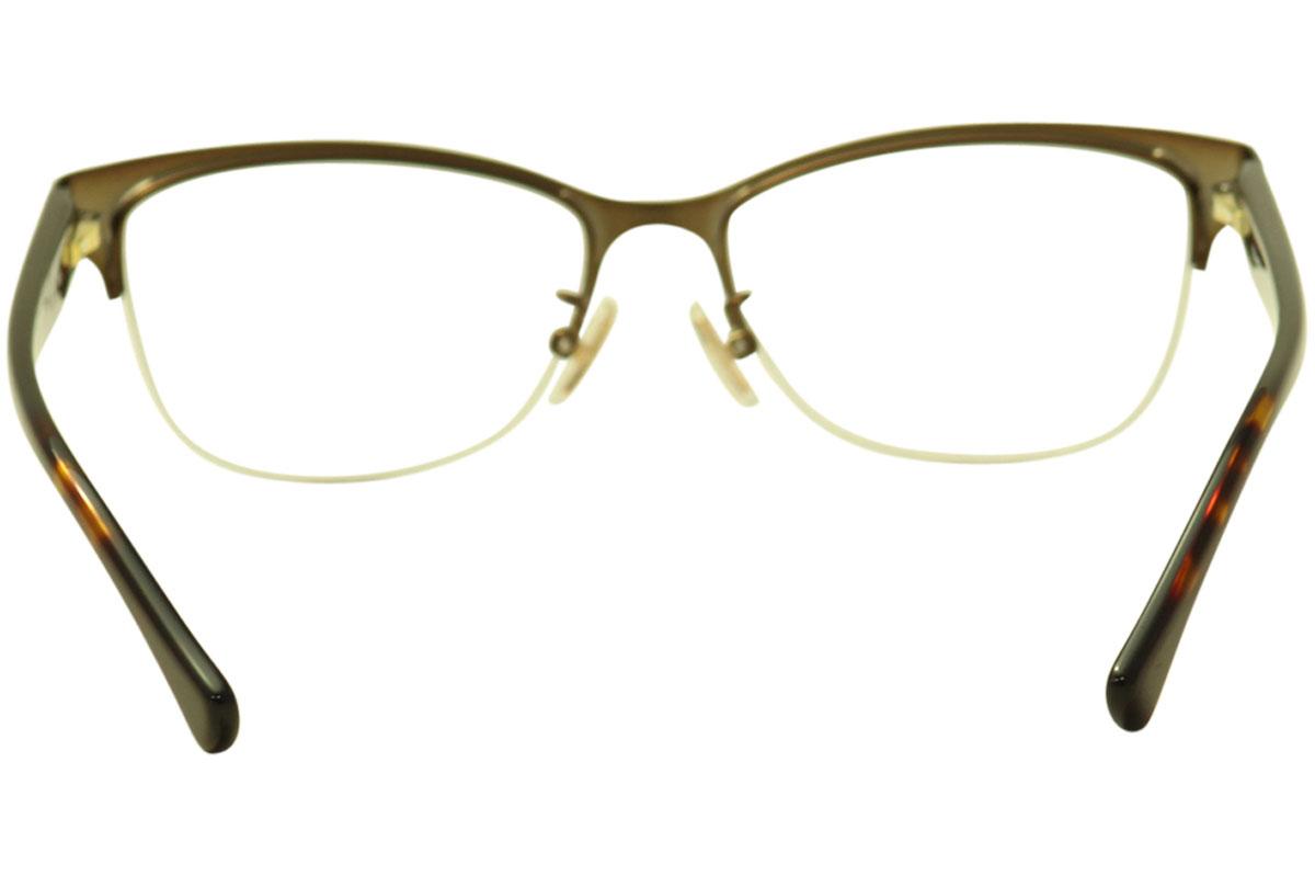 Coach Women's Eyeglasses HC5066 HC/5066 Half Rim Optical Frame | Coach Women's Eyeglasses HC5066 HC/5066 Half Rim Optical Frame |