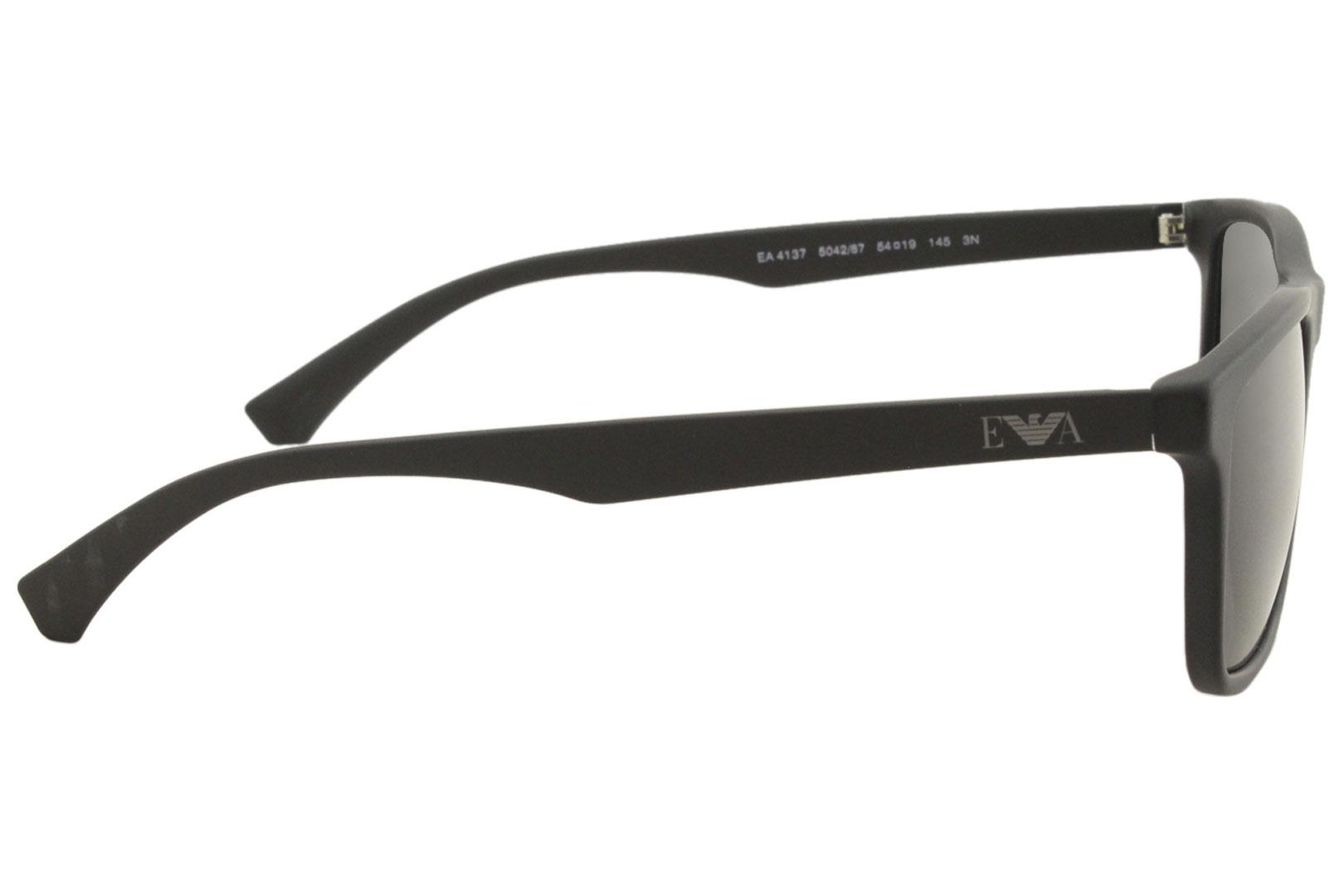 Emporio Armani Sunglasses Men s EA4137F 5042 87 Matte Black Grey