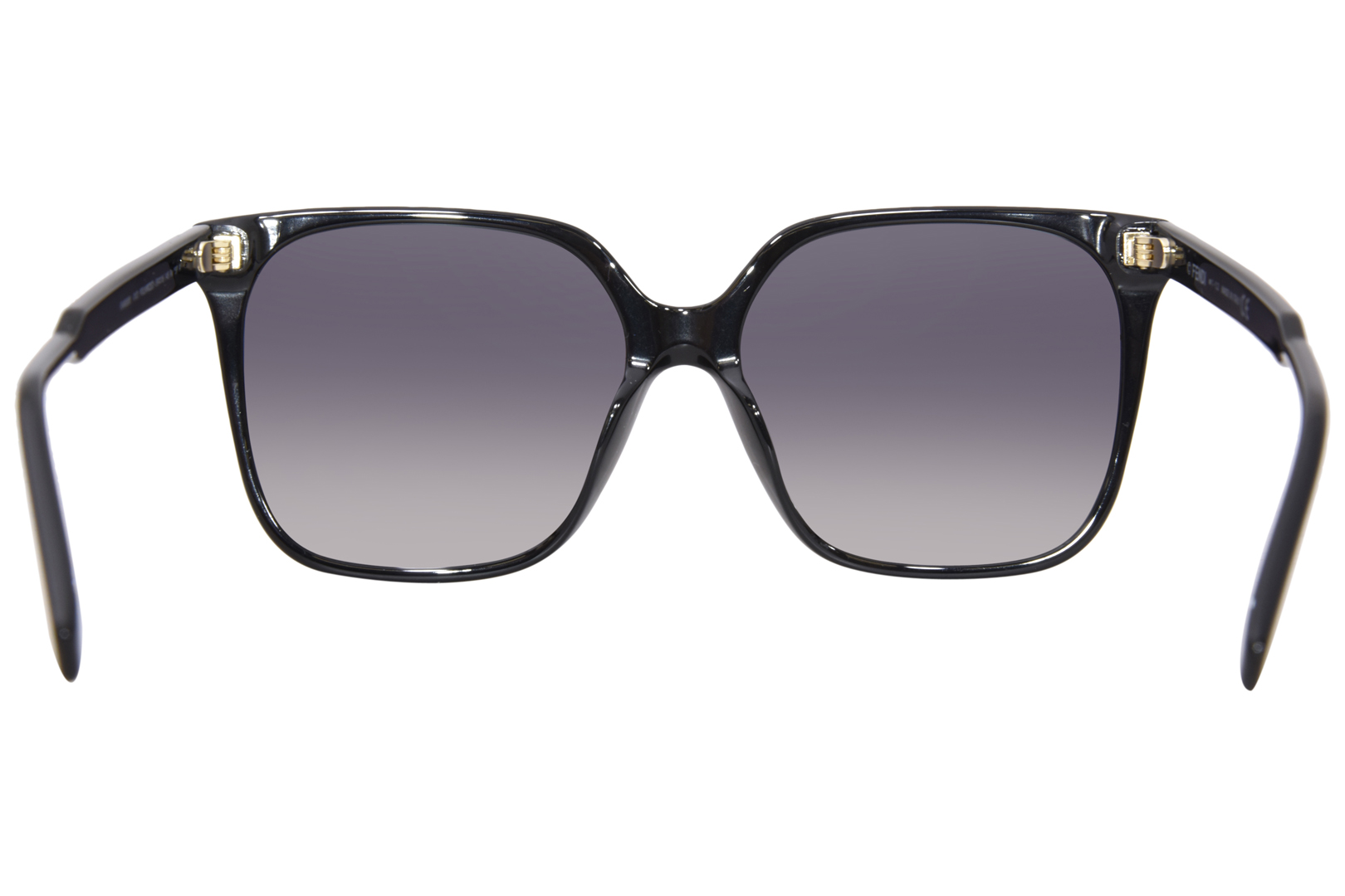 Fendi FE40030I 01D Sunglasses Women's Shiny Black/Polarized