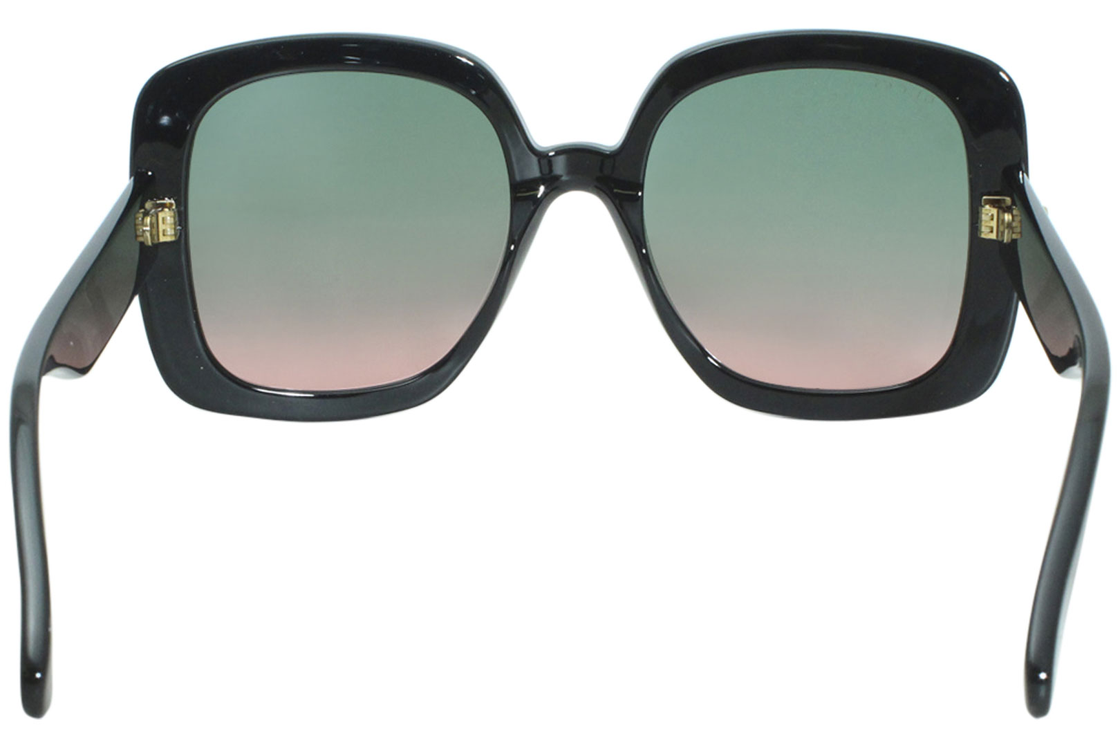 GUCCI スクエアフレムオハサイスサンクラス GG0713S 001 Gucci Web GG0713S 001 Sunglasses Women's Black-Blue/Grey