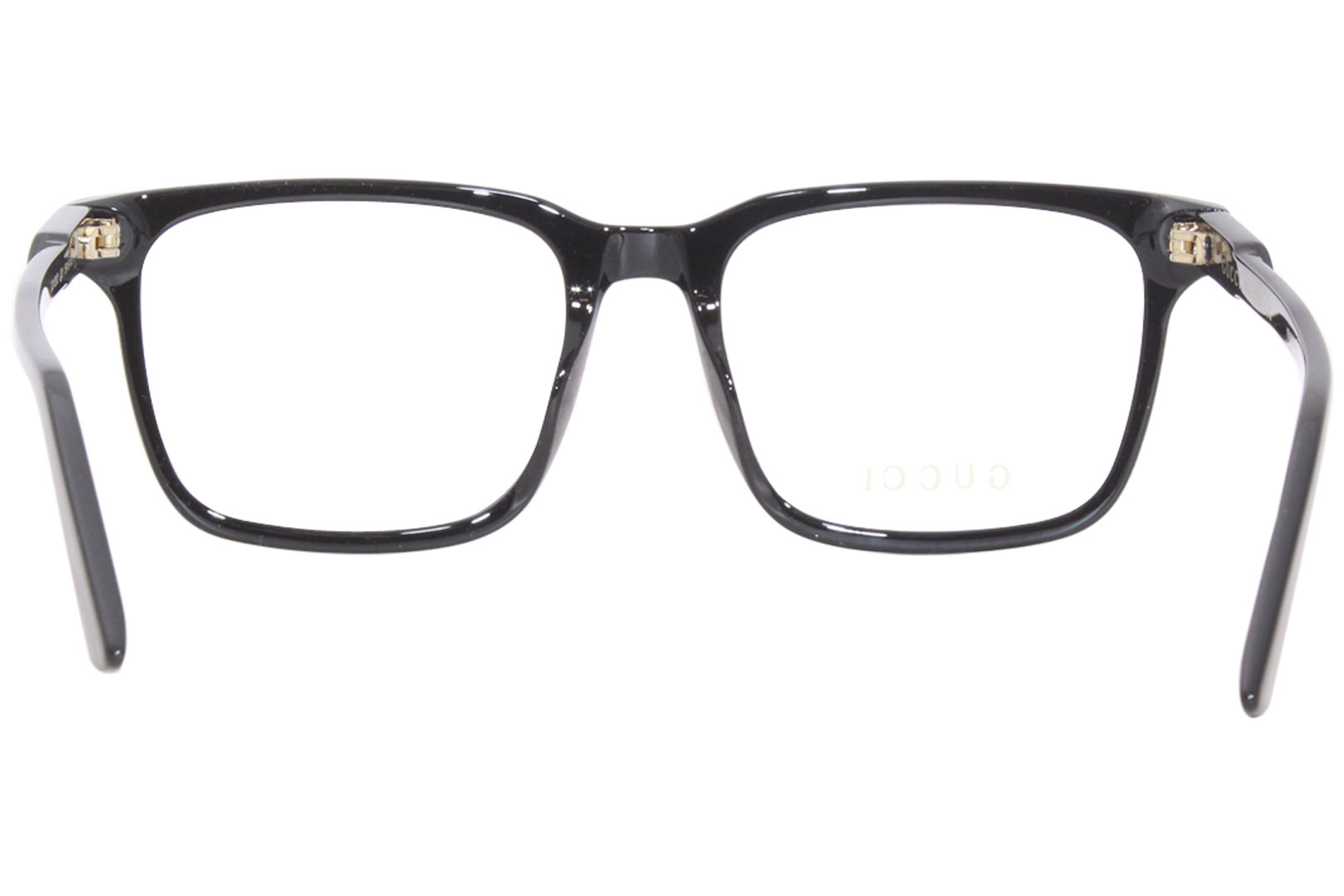 Gucci GG1120O 001 Eyeglasses Black Full Rim Rectangle Shape 5519145