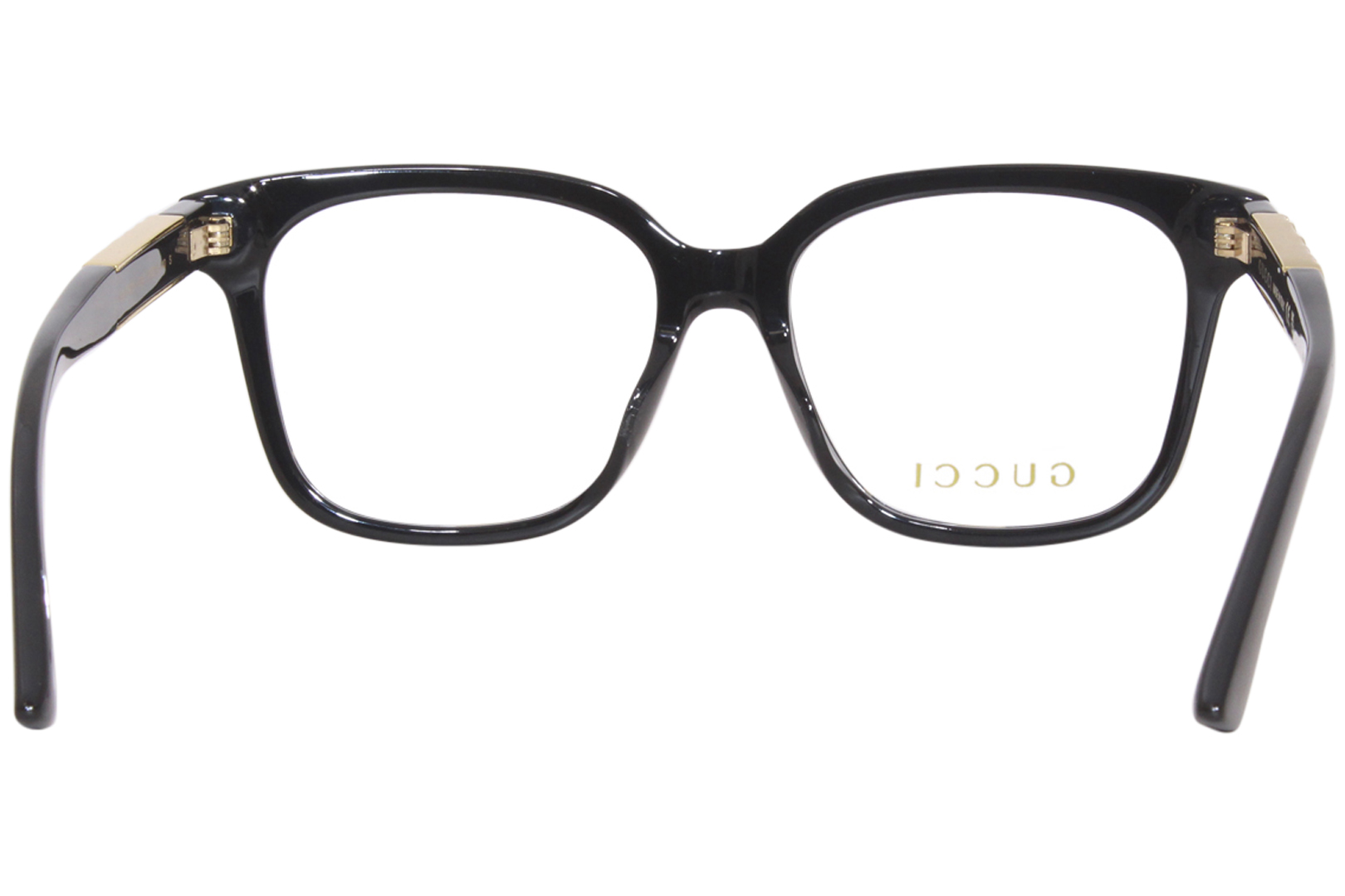 Gucci GG1192O 004 Eyeglasses Women's Black Full Rim Square Shape 53-16 ...