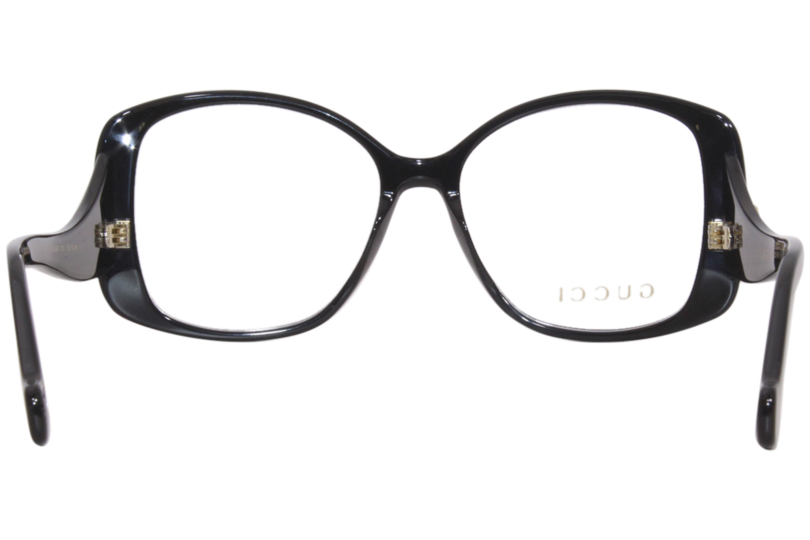Gucci GG1236O 001 Eyeglasses Women's Black Full Rim