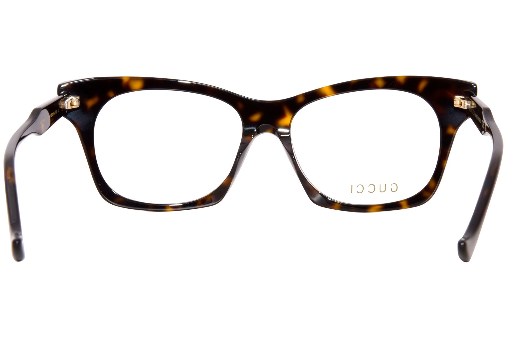 メガネ GUCCI Gucci - GG1299O - 002 havana havana transpa Gucci GG1299O 002 Eyeglasses Women's Havana Full Rim Cat Eye
