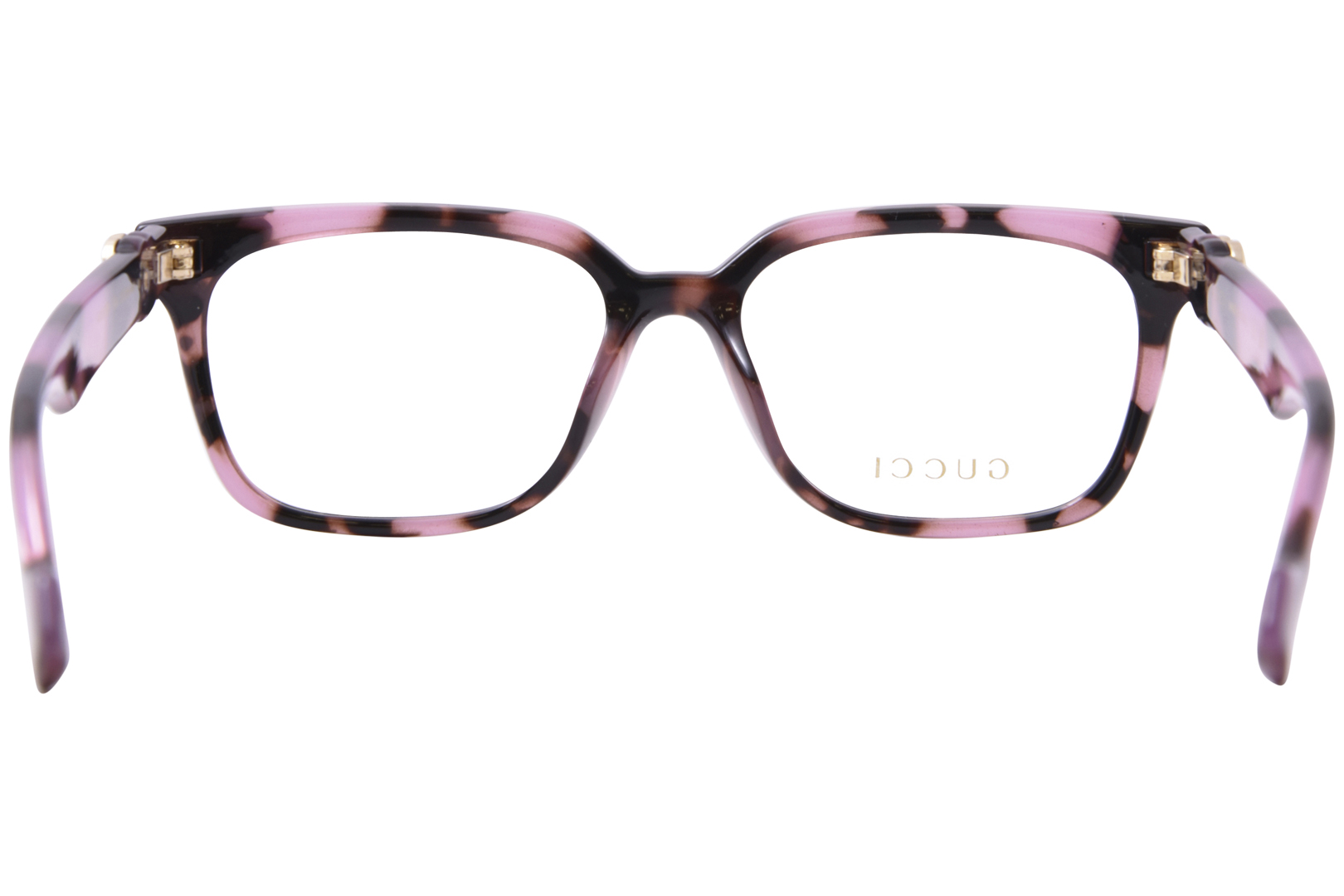 Gucci GG1537OK 004 Eyeglasses Women's Pink Havana Full Rim