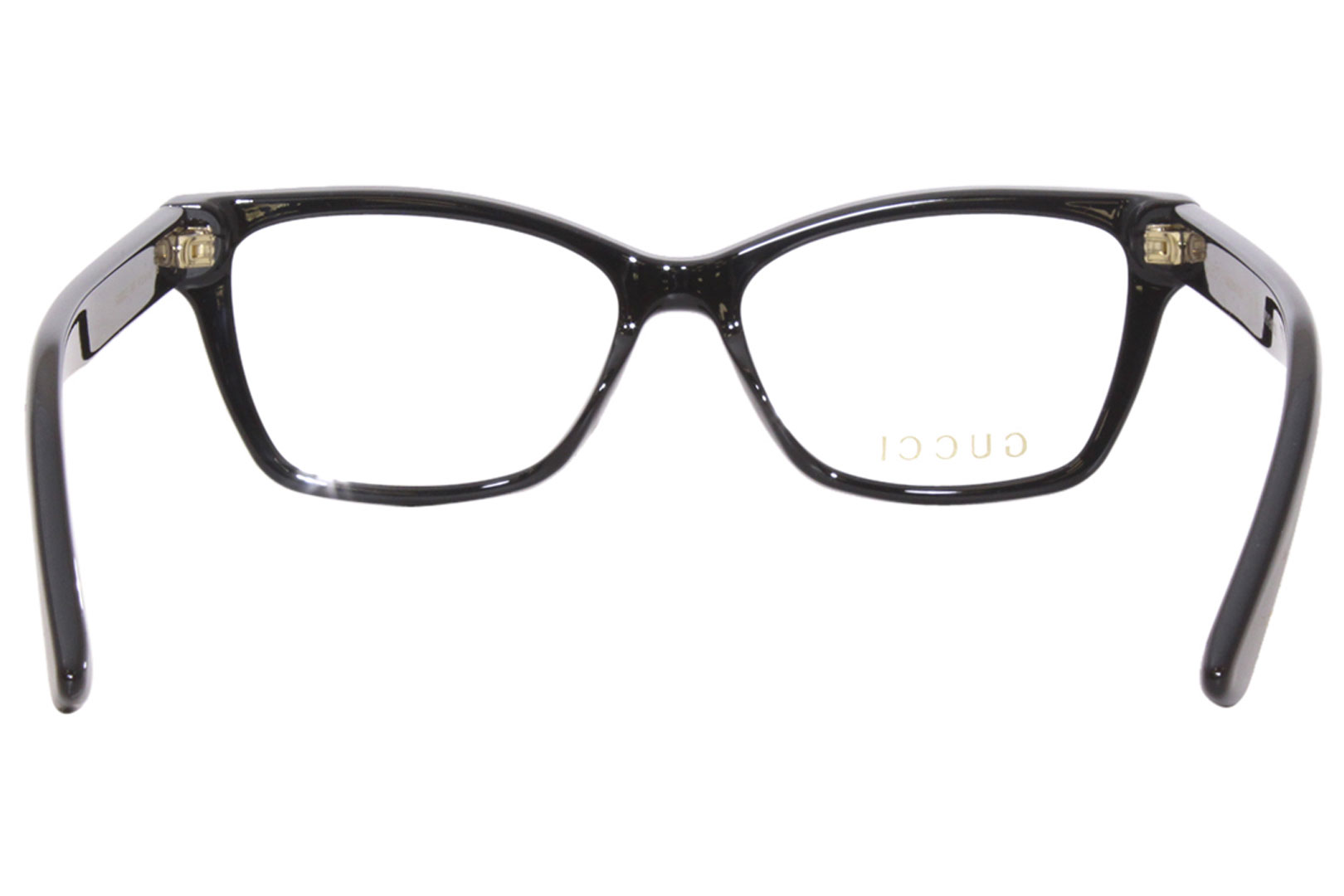 Gucci GG0634O 006 Eyeglasses Women's Black Full Rim Rectangle Shape 50 ...