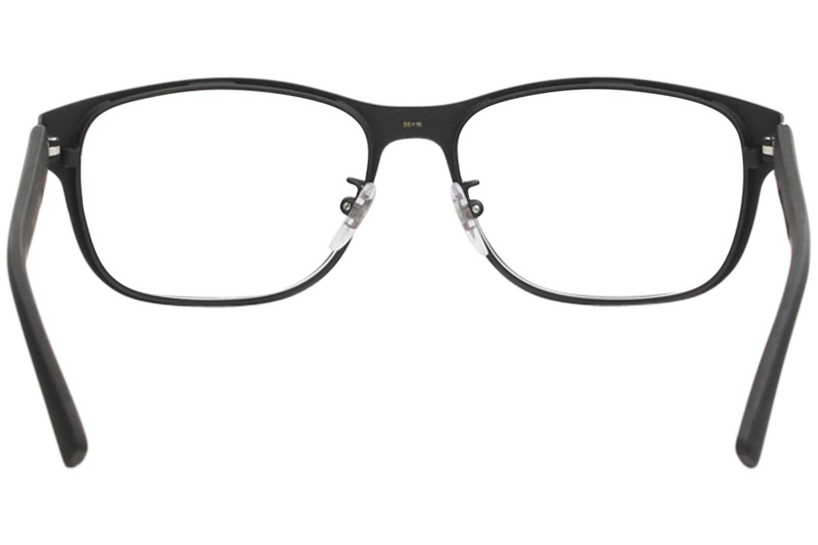 Gucci Men's Eyeglasses GG0013O GG/0013/O 001 Black Full Rim 