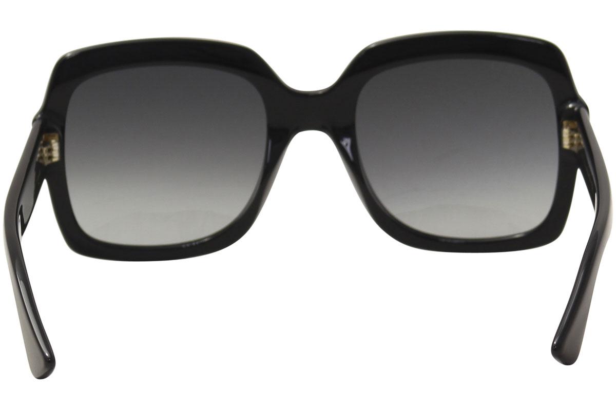 サングラス GUCCI Woman Sunglasses Black GG0036SN 001 GUCCI GG0036SN 001 Black Square 54 mm Women's Sunglasses