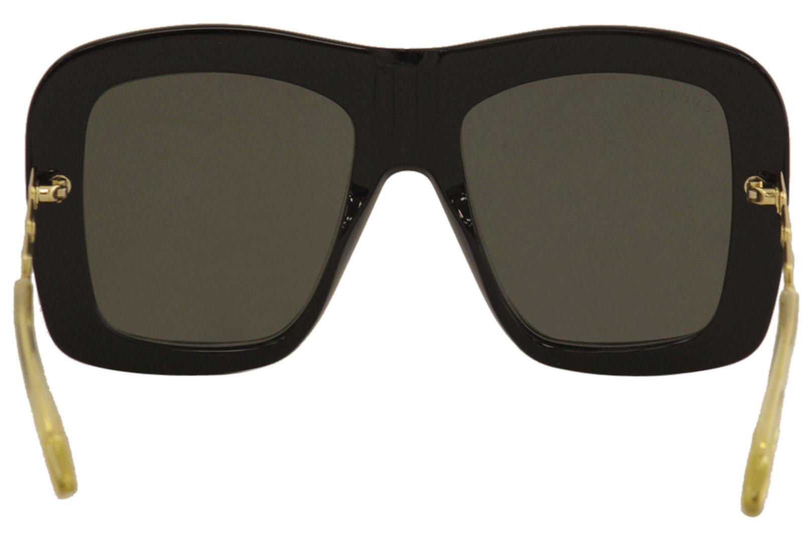 Gucci Women's GG0499S GG/0499/S 002 Havana/Gold Fashion