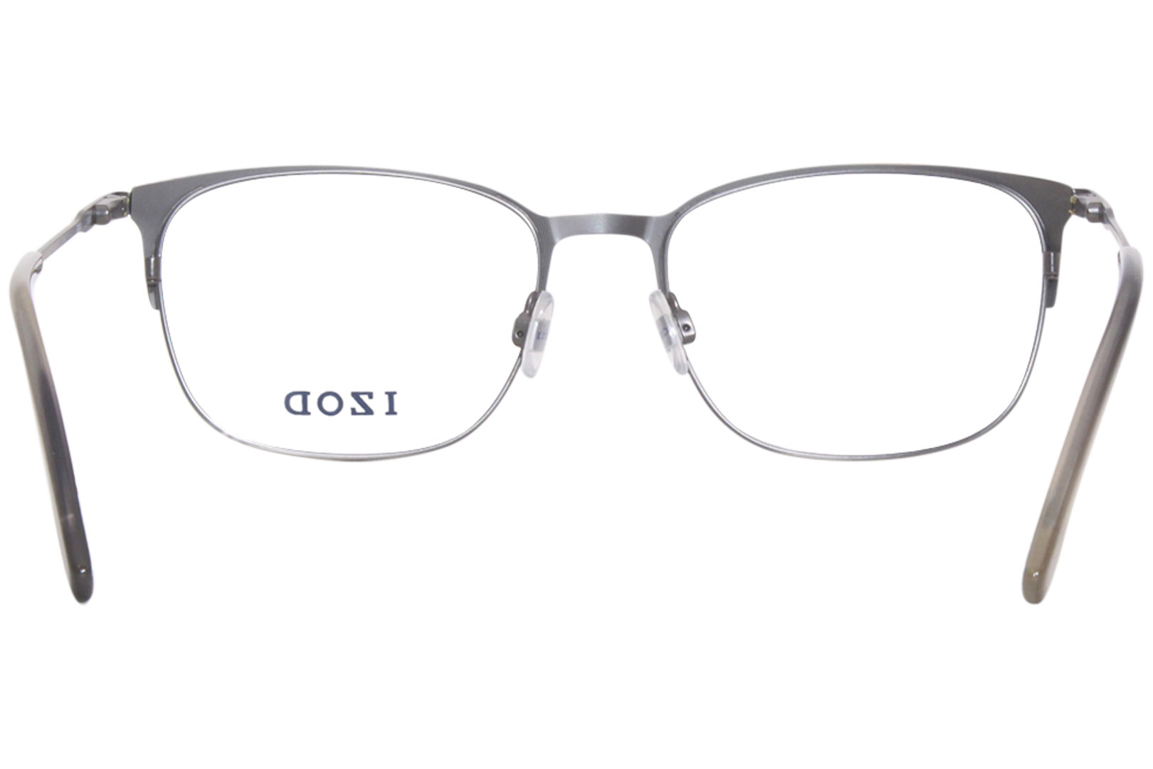Izod 2088 Eyeglasses Men's Pewter Matte Full Rim Rectangle Shape 54-18 ...