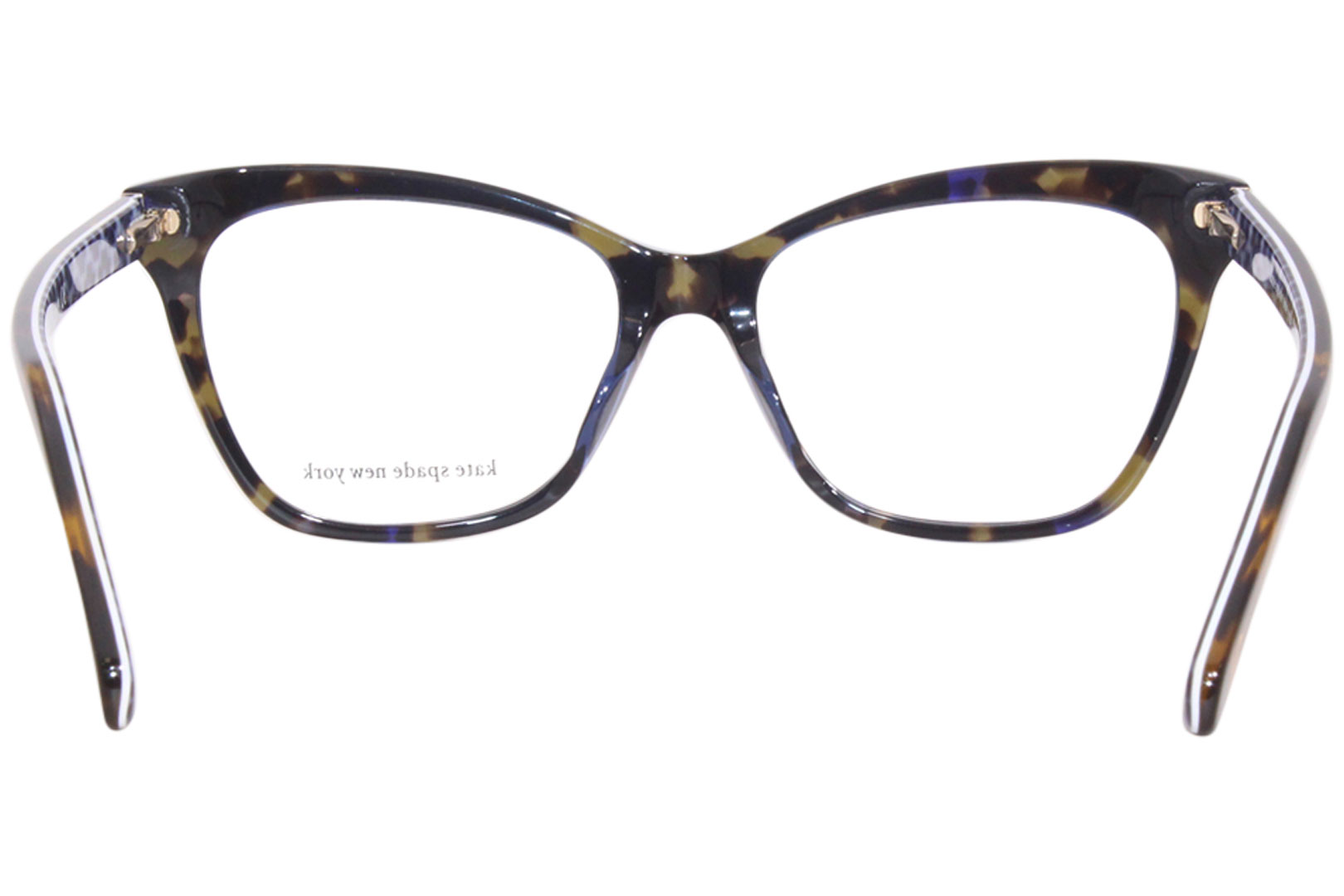 Kate Spade Adria IPR Eyeglasses Women's Havana/Blue Full Rim Cat Eye  52-16-140 