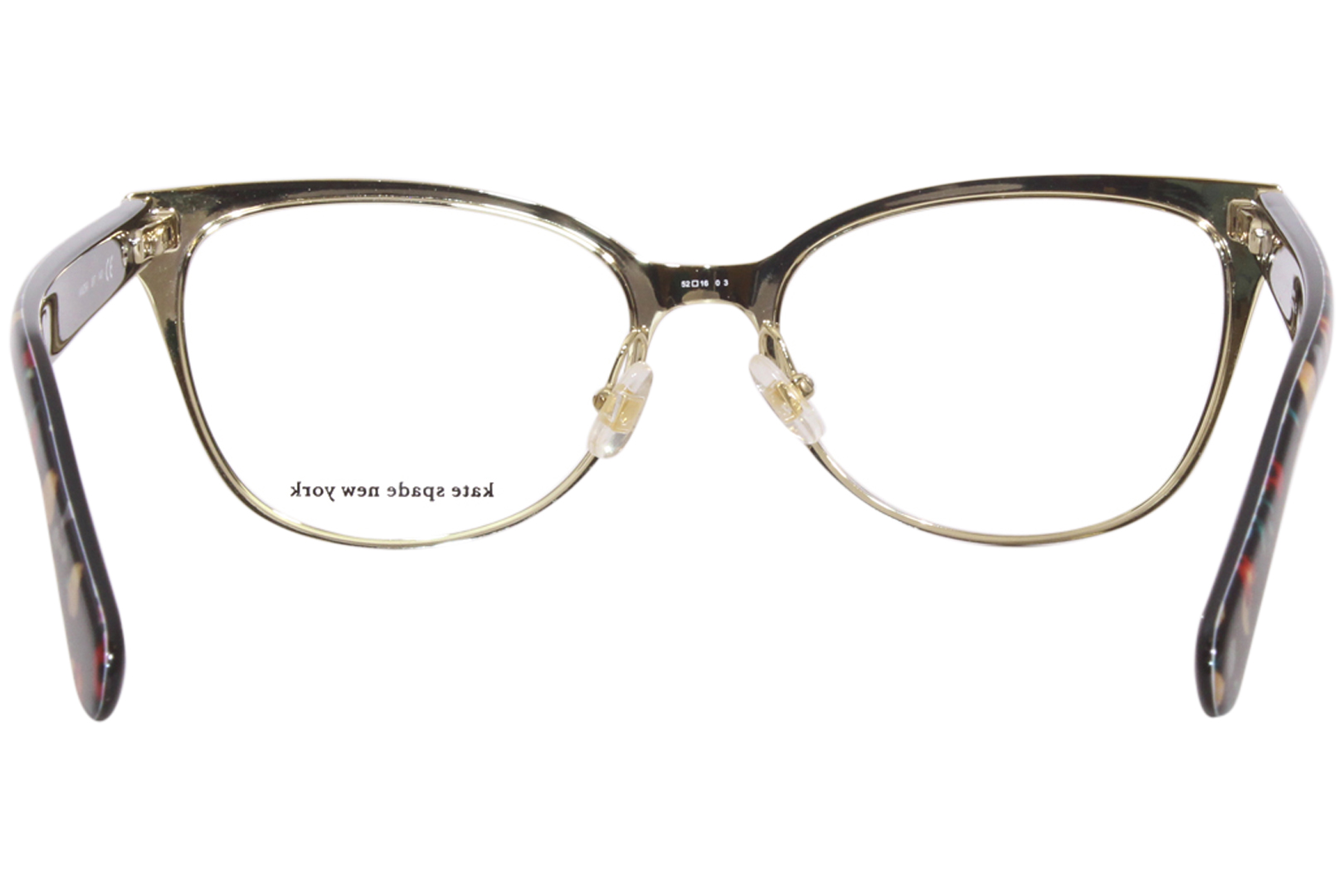 Kate Spade Vandra 807 Eyeglasses Women's Black Full Rim Cat Eye 52-16-140 |  