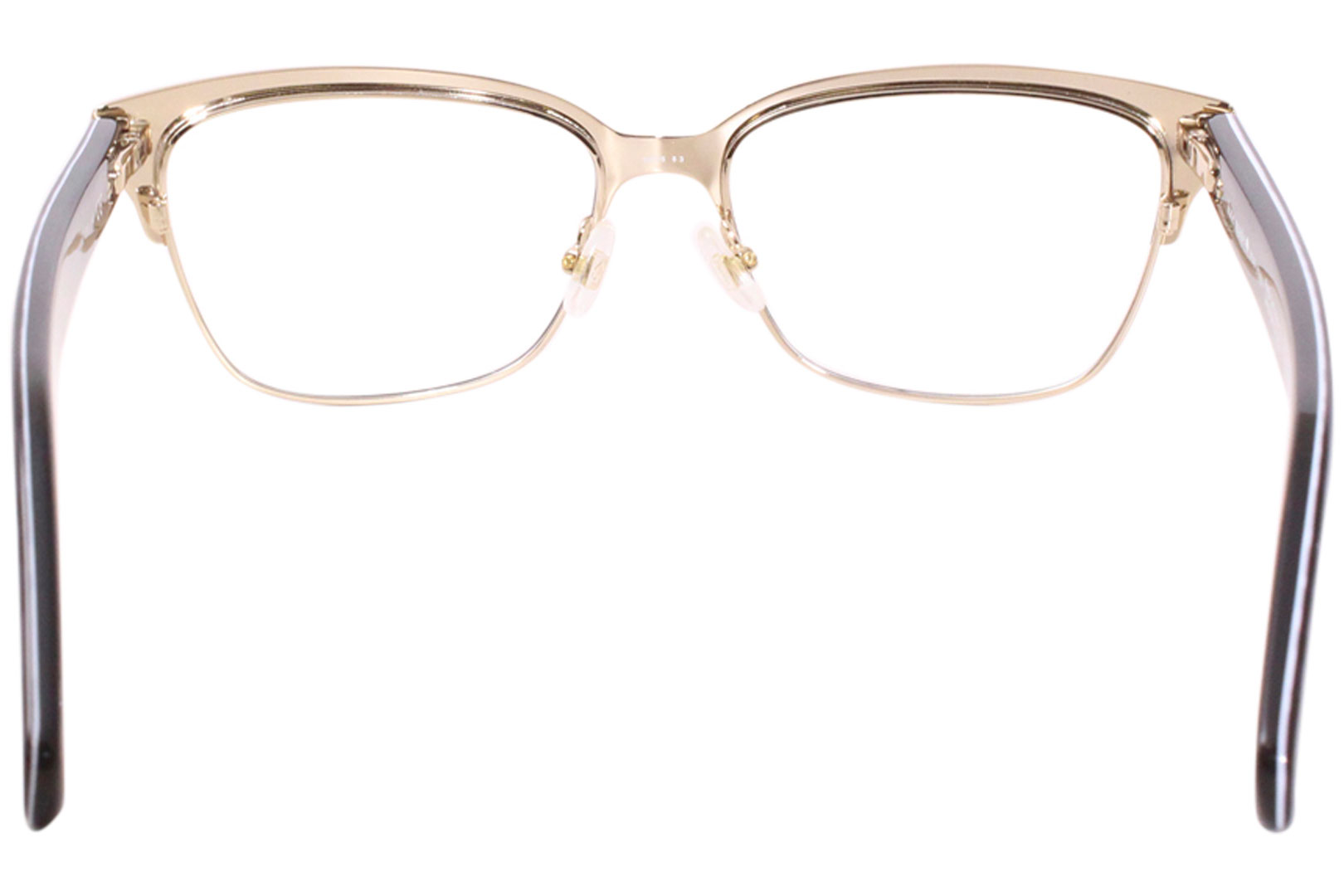 Kate Spade Ladonna FP3 Eyeglasses Women's Black/Gold/Leopard Optical Frame  53mm 