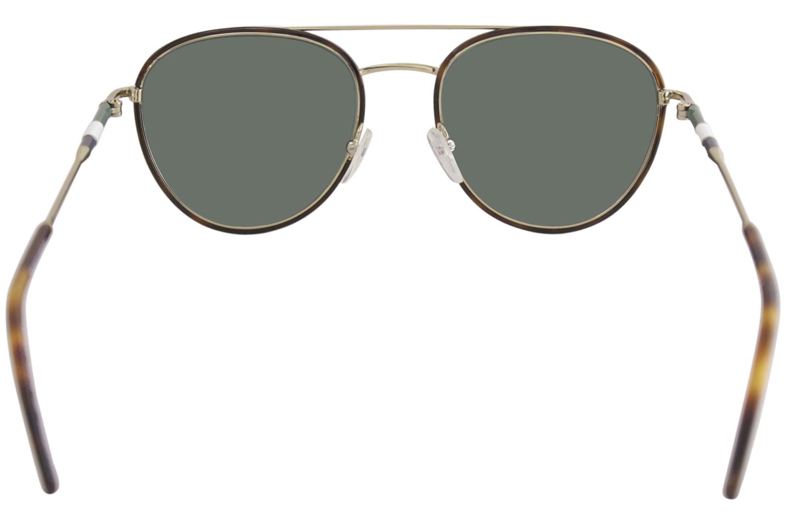 Lacoste Novak Djokovic Sunglasses Men s L102SND 757 Golden Beauty Green 53 19mm EyeSpecs