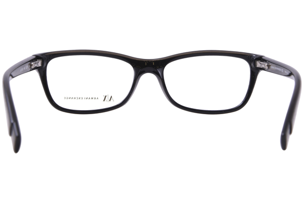 Armani Exchange AX3019 1840 Eyeglasses Women s Black Grey Full Rim 52 16 135 EyeSpecs