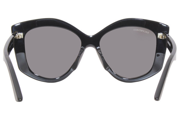 Balenciaga BB0126S 001 Sunglasses Women's Black/Grey