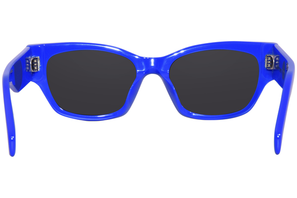 Celine CL40197U 92A Sunglasses Women's Shiny Blue/Smoke Cat