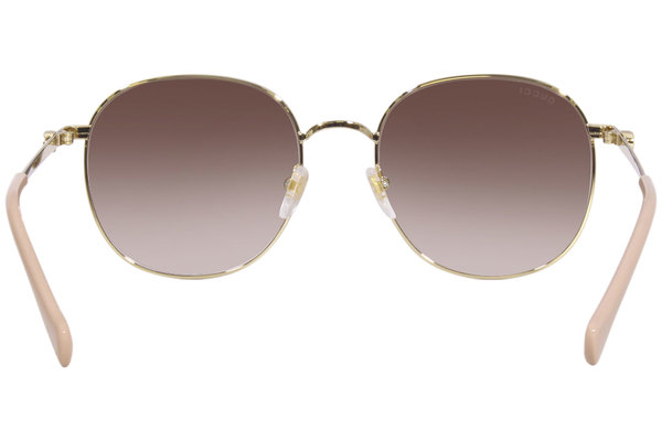 サングラス Gucci Women's l Sunglasses GG1142S 001 Gucci GG1142S 001 Sunglasses Women's Gold/Grey Gradient
