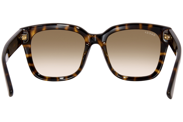Gucci GG1338SK 002 Sunglasses Women's Havana/Brown Gradient