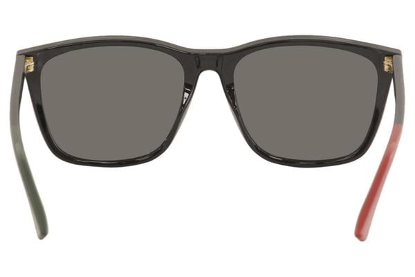 Gucci Men s GG0404S GG 0404 S 011 Green Crystal Fashion Square Sunglasses 58mm EyeSpecs