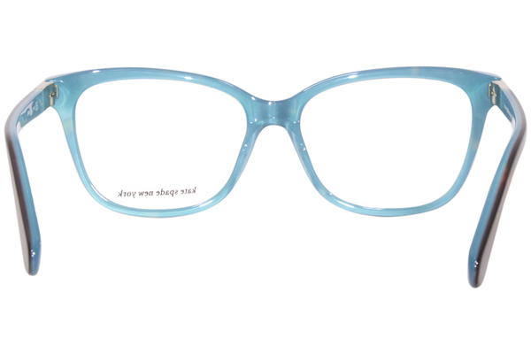 Kate Spade Jorja FZL Eyeglasses Women's Havana/Turquoise Full Rim 53-15-140  
