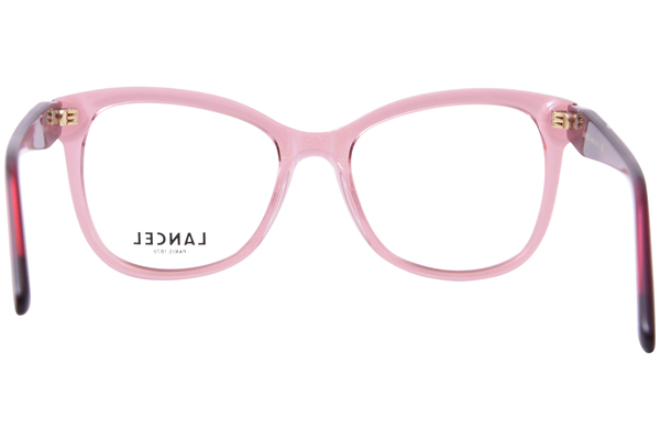 Lancel LA-90047 C02 Eyeglasses Women's Light Pink Full Rim