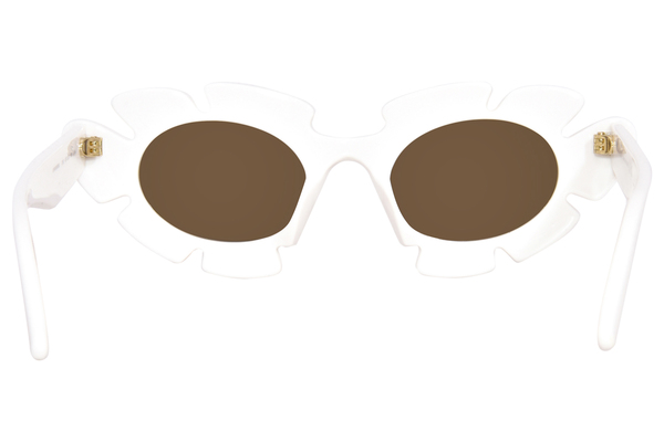 サングラス LOEWE SUNGLASSES (LW40088U47 21E) Loewe LW40088U 21E Sunglasses Women's Shiny Solid Ivory