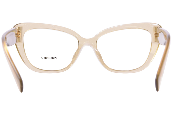 MIU MIU ウェイファラ フレム メカネ MU52VV 14M1O1 Miu Miu MU-05VV 11M1O1 Eyeglasses Women's Ivy Opal Full Rim