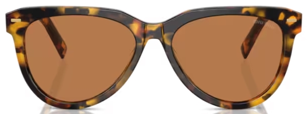 【送料&関税込】Miu Miu 0mu 12zs Vau01t Havana Miele Sunglas Miu Miu 0mu 12zs Vau01t Havana Miele Sunglasses In Multi