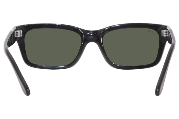 Persol 3301/S 95/31 Sunglasses Men's Black/Green Rectangle Shape 57-19 ...