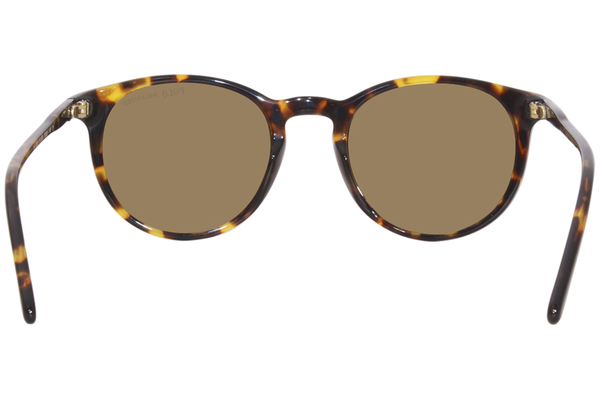polo ralph lauren ph4110 sunglasses mens round shiny antique havana polarized brown 5134 83 4 lg